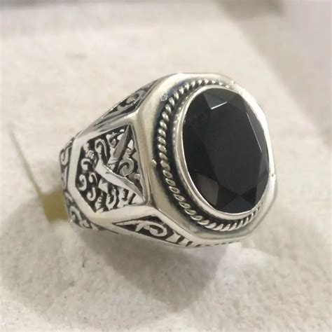 Jual Kusuma Silver Cincin Ring Perak Silver Bali Asli 925 Ukir Segi