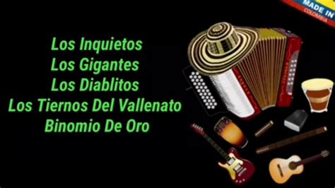 Mix Vallenatos Románticos Los Inquietos Los Diablitos Los Gigantes Binomio De Oro Los