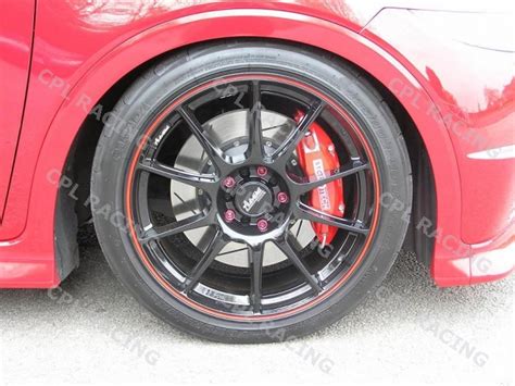 Stoptech Big Brake Kit Honda Civic Type R Fn Black Calipers Cpl