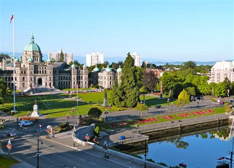 Skyline with Capital in Victoria, British Columbia, Canada image - Free