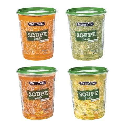 Bistro Vite Potage Frais Bon March Chez Aldi