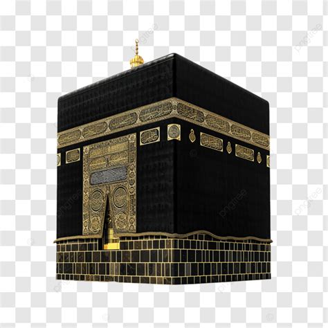 3d Illustration Kaaba Icon Islamic Ornament Muslim Kaaba Islam PNG