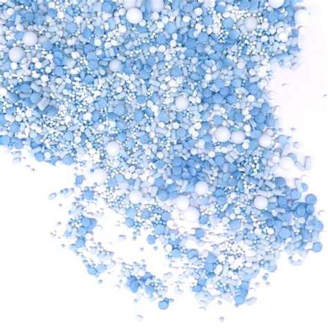 Powder Blue Sprinkle Mix Stuff 4 Cakes