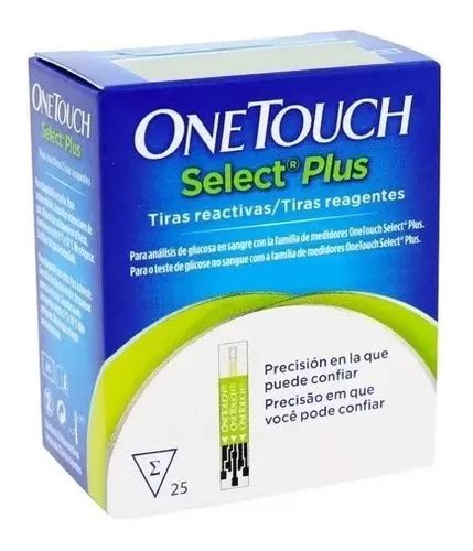 Tiras Reagentes One Touch Select Plus 25 Unidades Parcelamento Sem Juros