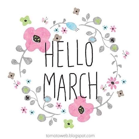 Pin By Alex Lambrou CrazyLady On 12 Months Hello March Hello