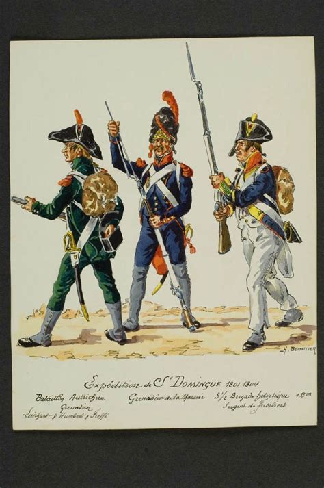 18011804 Expédition De St Domingue Haití Guerras Napoleónicas Francia