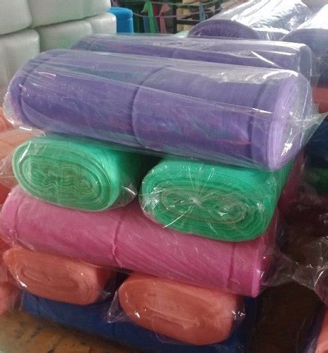 Plain ASSORTED Ans Mosquito Net Fabric Roll HDPE Monofilament Nylon Net