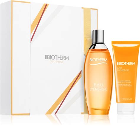 Biotherm Eau DÉnergie coffret cadeau III pour femme notino fr