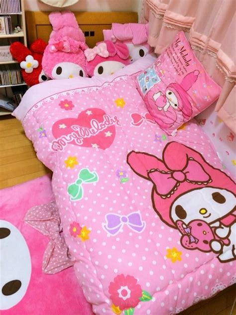 My Melody Bedroom Hello Kitty Bedroom Cute Room Ideas Kawaii Room