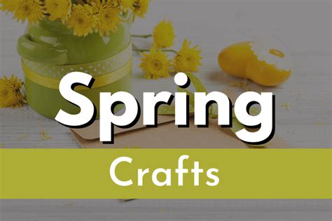 17 Easy Spring Crafts - Kiwi & Plums