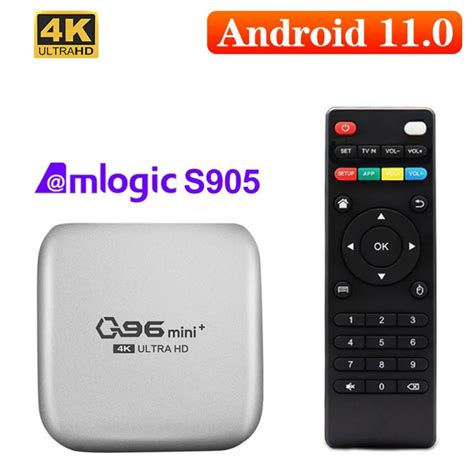 Q96 Mini Plus TV BOX ANDROID 11 Amlogic s905l2 TV Box hỗ trợ HD video