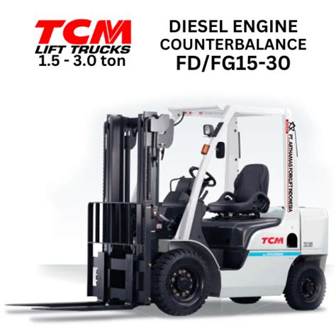 Tcm Forklift 3 Ton Pt Arthamas Forklift Indonesia