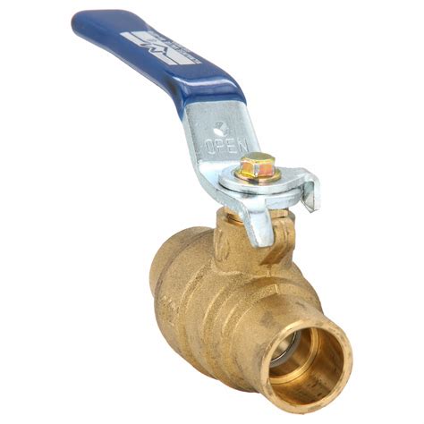 Milwaukee Valve In Brass Manual Two Way Ball Valve Rcj