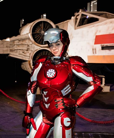 Iron Woman Cosplay Costume Anyrobots Studio