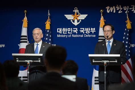 Defense Secretary South Korean Defense Minister Speak At Flickr