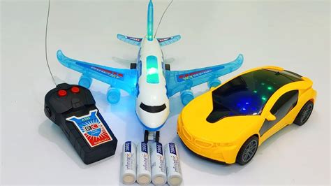 Radio Controlled Airbus A And Radio Controlled Model Car Unboxing