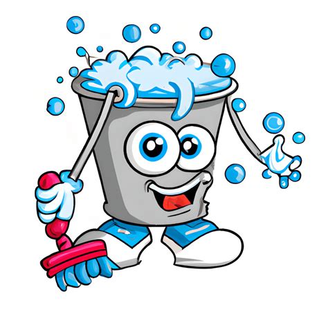 animated cartoon bucket vector image creative fabrica