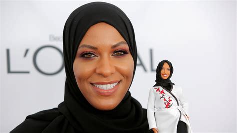 Barbie's first hijab-wearing doll honours Olympic fencer | US News ...