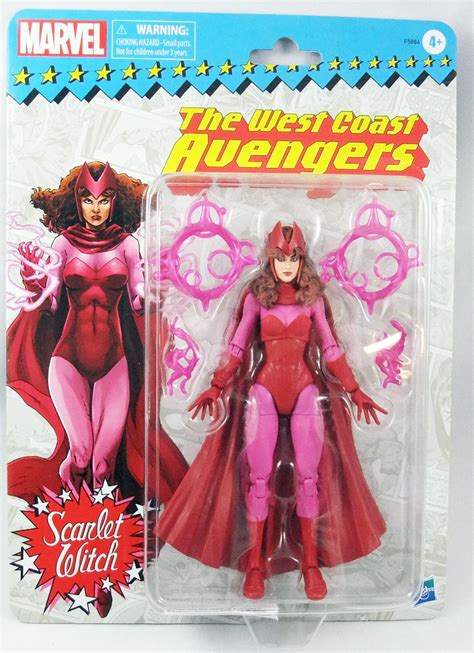 Marvel Legends Scarlet Witch The West Coast Avengers Series Hasbro