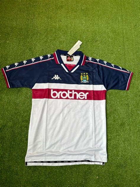 Camiseta Retro Manchester City Visitante Zaygo Indumentaria