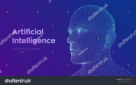 Ai Artificial Intelligence Concept Ai Digital Royalty Free Stock Vector 1341892934