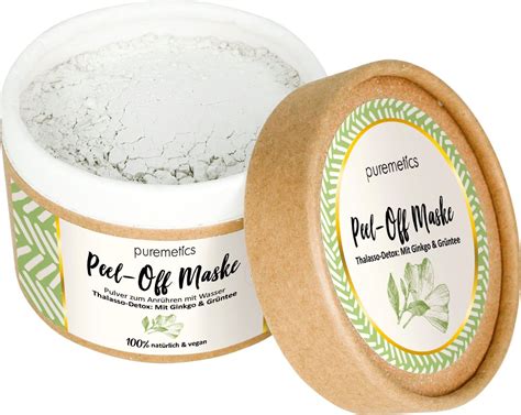 Puremetics Peel Off Maske Detox G Ecco Verde Onlineshop