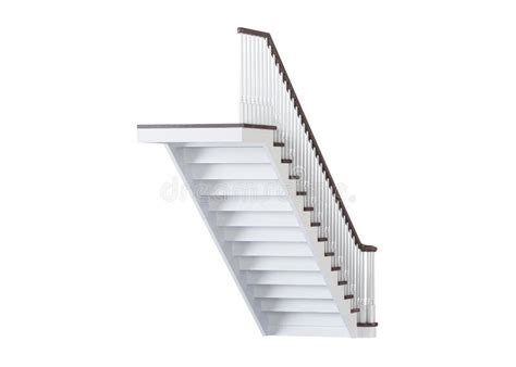 Escaleras En El Fondo Blanco Stock De Ilustraci N Ilustraci N De