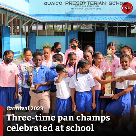 Cnc3tv On Twitter Members Of The Guaico Presbyterian Primary School