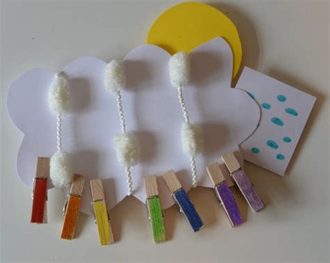 Preschool Science - Easy colours of the rainbow craft - Science ...