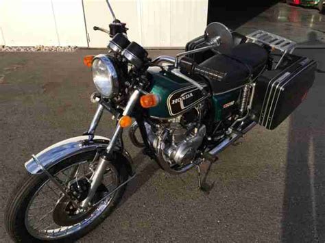 Honda CB 250 Mit Original 291 KM Bj 1975 Bestes Angebot Von Old Und