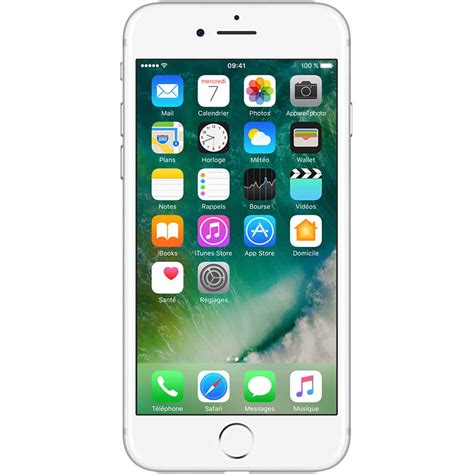 Apple iPhone 7 128 Go Argent Bon état Occasion Welcom