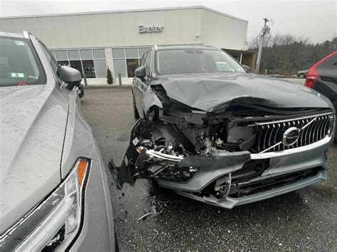 Pickup Driver Crashes Into Volvo Dealership Destroying Five Cars Carscoops