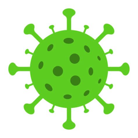 Free Coronavirus SVG, PNG Icon, Symbol. Download Image.