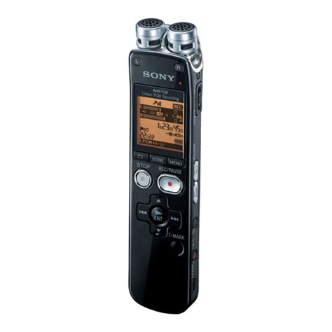 Paso Ajuste Del Idioma Del Visor Sony Ic Recorder Icd Sx Manual