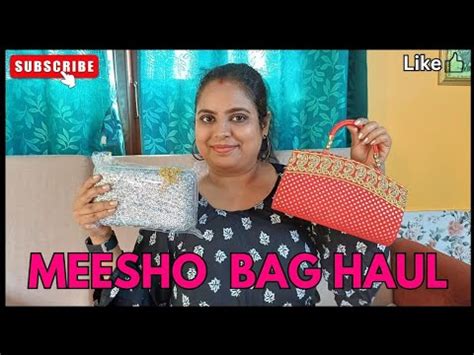 Meesho Bag Haul YouTube