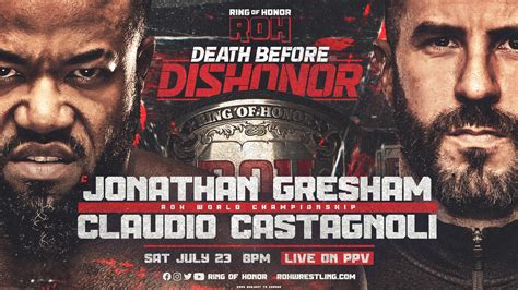 Roh Death Before Dishonor 2022 Full Card Preview Predications