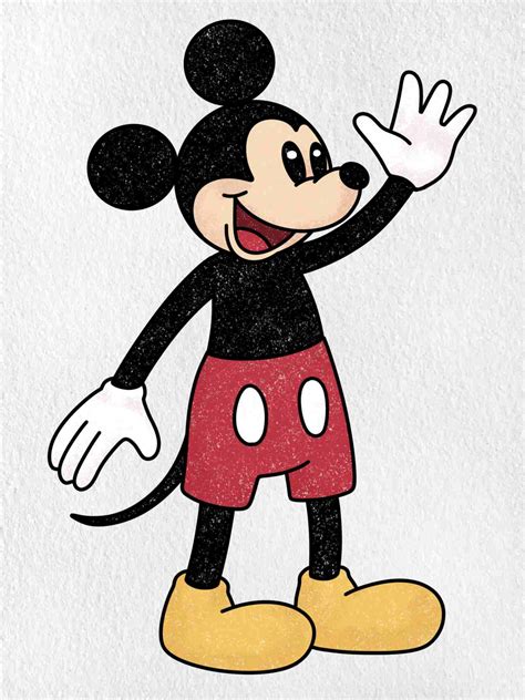 Mickey Mouse Pictures To Draw Step By Step Infoupdate Org