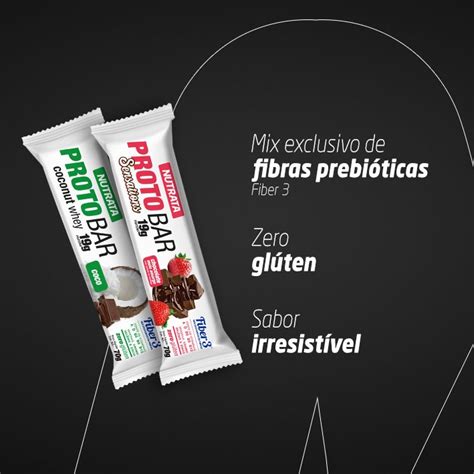 Nutrata Proto Bar Whey G Display Barras Coco Nutrata