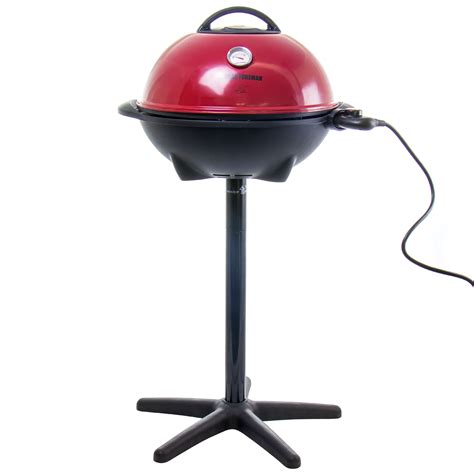 George Foreman 15 Serving Indoor And Outdoor Electric Grill In Red