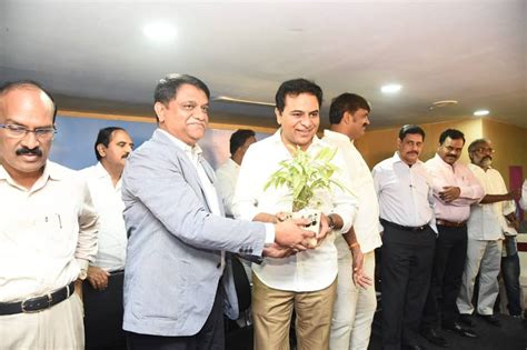 Minister Ktr Unveiled The Ma Ud Department Annual Report In