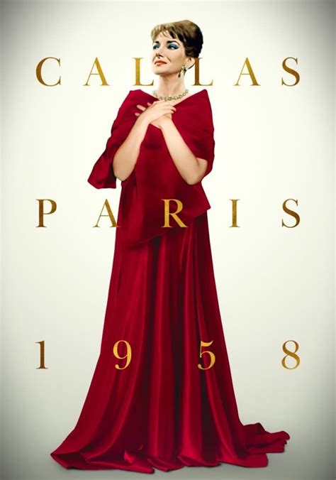 Callas Paris 1958 Streaming Where To Watch Online