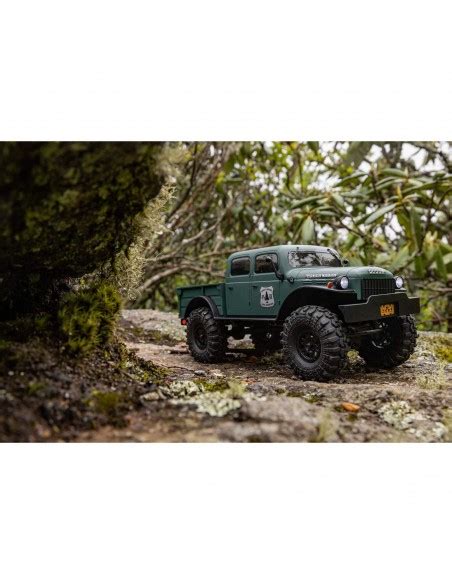 Automodel Axial Scx Dodge Power Wagon Wd Rock Crawler Brushed Rtr