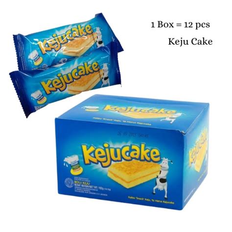 Jual Kraft Keju Cake Kue Bolu Keju Box Pcs Gr Makanan Ringan