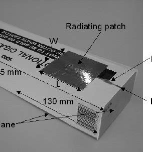 1. Structure and dimensions of cigarette carton and the tag antenna ...