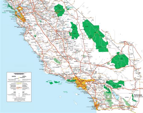 24"x30" Detailed Map of Southern California Coastline 【Laminated ...