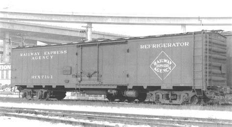 Railway Express Agnecy Bx Boxcar