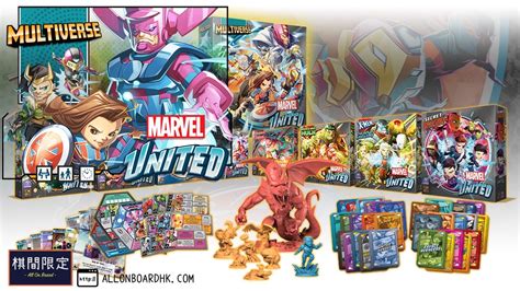 Marvel United Multiverse By Cmon Kickstarter Preorder Allonboard Hk