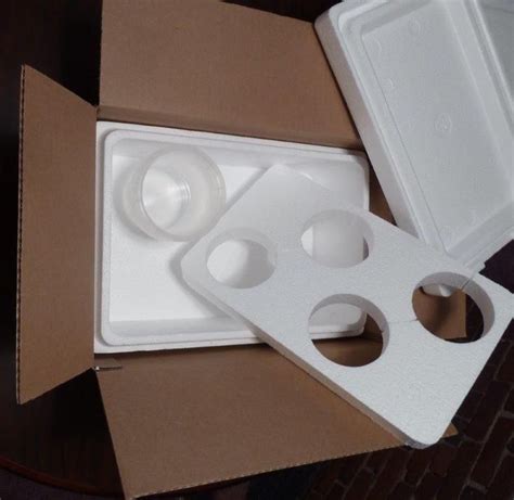 Foam Box Insert To Hold Drinking Glasses Foam Packaging Foam Packaging