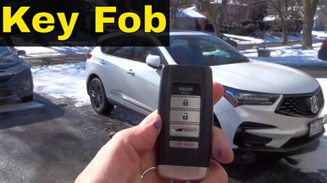 Acura RDX Key Fob Tutorial How To Use It YouTube