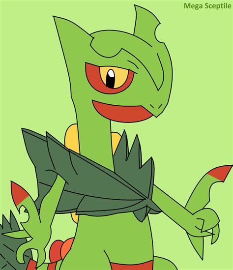 Mega Sceptile by xXBarttheBunnyxX on DeviantArt